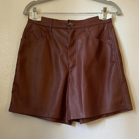 NANUSHKA - High-Rise Vegan Leather